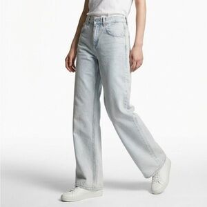 Mango MNG Light Blue Low Rise Jeans US1